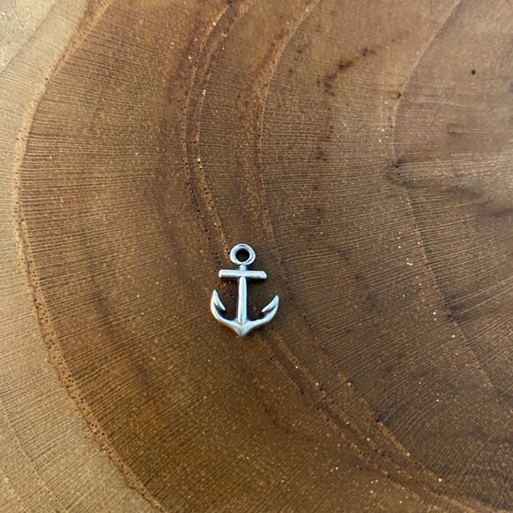 RETIRED James Avery Anchor Charm Sterling Silver